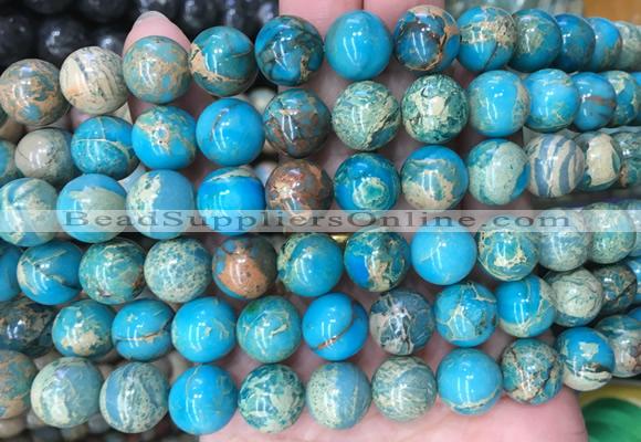 NSBS02 15 inches 12mm round serpentine Jasper beads wholesale