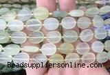 OVBS09 15 inches 8*12mm oval new jade gemstone beads wholesale