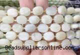 OVBS10 15 inches 8*12mm oval moonstone gemstone beads wholesale