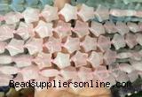 RGBS20 15 inches 16mm star rose quartz gemstone beads wholesale