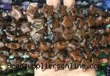 RGBS29 15 inches 16mm star mahogany obsidian gemstone beads