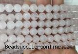 RQBS06 15 inches 8mm round rose quartz gemstone beads wholesale