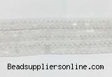 SEBS08 15 inches 4*6mm round selenite gemstone beads wholesale