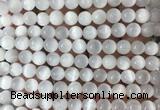 SEBS15 15 inches 6mm round selenite beads wholesale