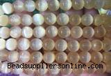 SEBS21 15 inches 8mm round selenite beads wholesale