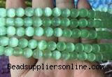 SEBS30 15 inches 6mm round selenite beads wholesale