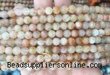 SSBS06 15 inches 6mm round sunstone beads wholesale