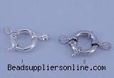 SSC202 5pcs 12mm 925 sterling silver spring rings clasps