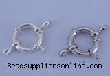 SSC205 5pcs 16mm 925 sterling silver spring rings clasps