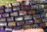 TBBS105 15 inches 10*14mm faceted tube pietersite gemstone beads