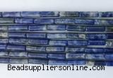 TBBS14 15 inches 4*13mm tube sodalite gemstone beads