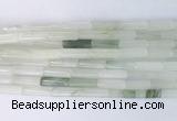 TBBS19 15 inches 4*13mm tube Tianshan jade gemstone beads