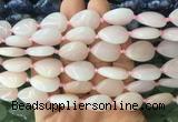 TRBS20 15 inches 13*18mm flat teardrop pink aventurine gemstone beads