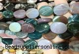 TWBS29 15 inches 13*18mm twist oval indian agate beads wholesale